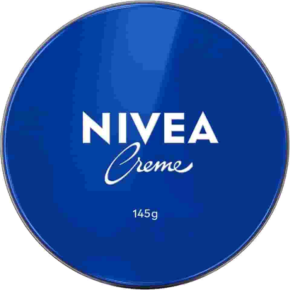 NIVEA Creme Lata - Hidratação profunda para as áreas mais ressecadas como cotovelo, calcanhar, joelho, mãos e pés, também protege do frio e cuida da pele tatuada - 145g