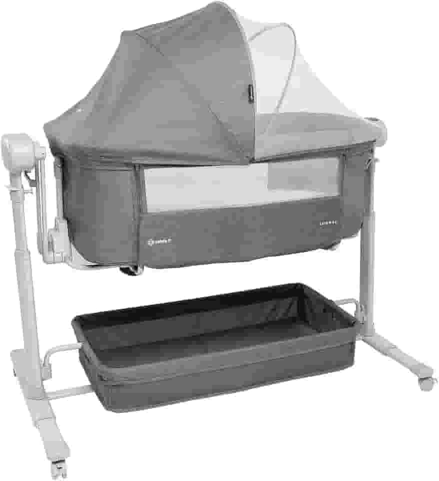 Berço Co-Bed Safety 1st, Lounge com Balanço Automático - Grey