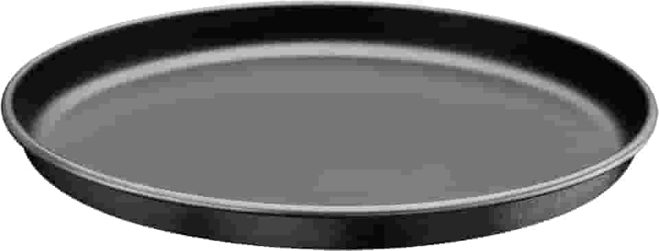 Forma de Pizza Assadeira Redonda em Alumínio Antiaderente Grafite – Resistente e Durável para Forno (31 cm)