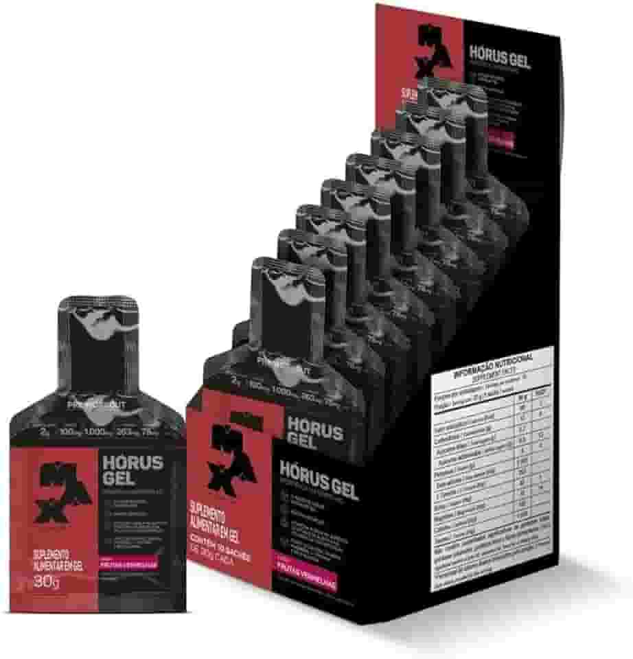 Hórus Gel Display (10 sachês 30g), Frutas Vermelhas