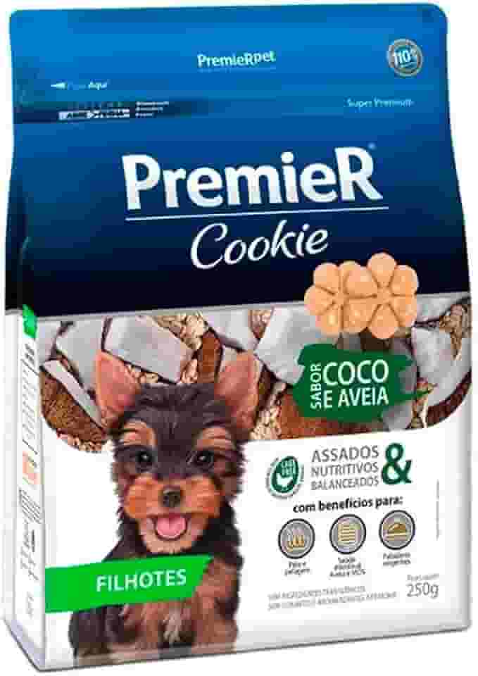 Cookie Cães Filhotes Frutas Coco E Aveia 250g Premier