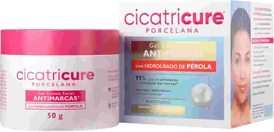 Cicatricure - Porcelana Gel Creme Facial 50g