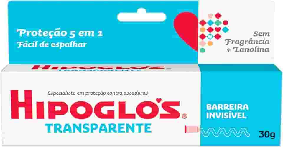 HIPOGLÓS® Transparente Creme Preventivo De Assaduras, 30g