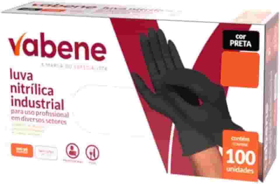 Luva Nitrílica Sem Pó - Caixa com 100 Unidades | Resistente a Produtos Químicos