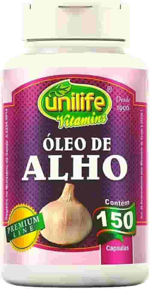 Óleo de alho - 150 cápsulas