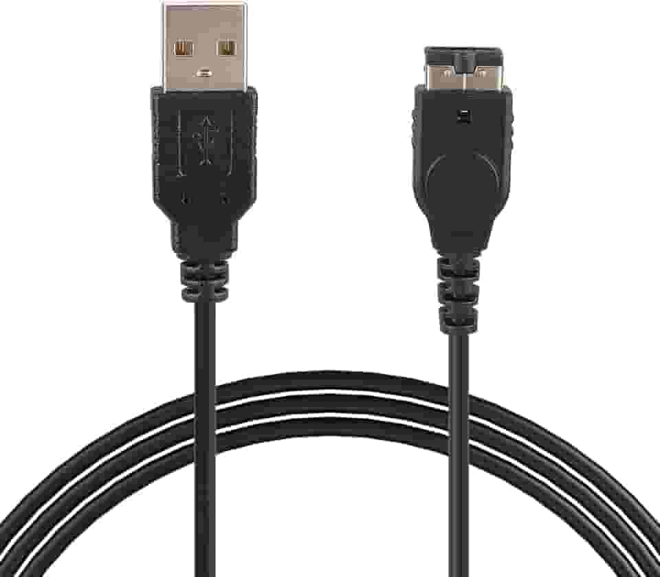 CSTESVN Cabo de carregamento USB Gameboy Advance SP, cabo USB carregador GBA SP para console Nintendo DS original (NDS)/Gameboy Advance SP (GBA SP) cabo carregador USB de 1,2 m