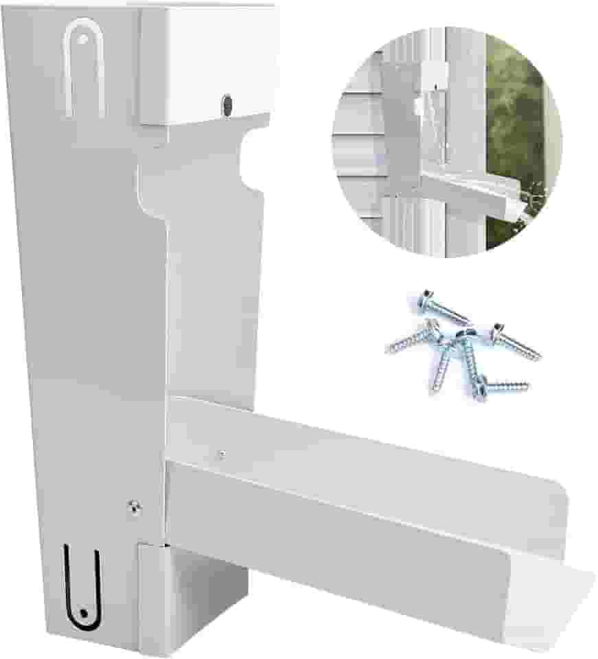 EBaokuup Sistema de Coleta de Água Da Chuva, Sistema de Coleta de Desviador de Barril de Chuva, Escorredor de Água Da Chuva Em Aço Inoxidável Cabe Em Calha Padrão de 3" X 4"