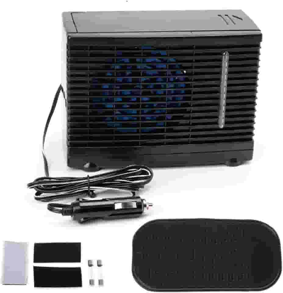 Leolarmen Ventilador De Ar Condicionado Automotivo 12V, Resfriamento Portátil, Acendedor Cigarros, Mini Refrigerador Água Evaporativa
