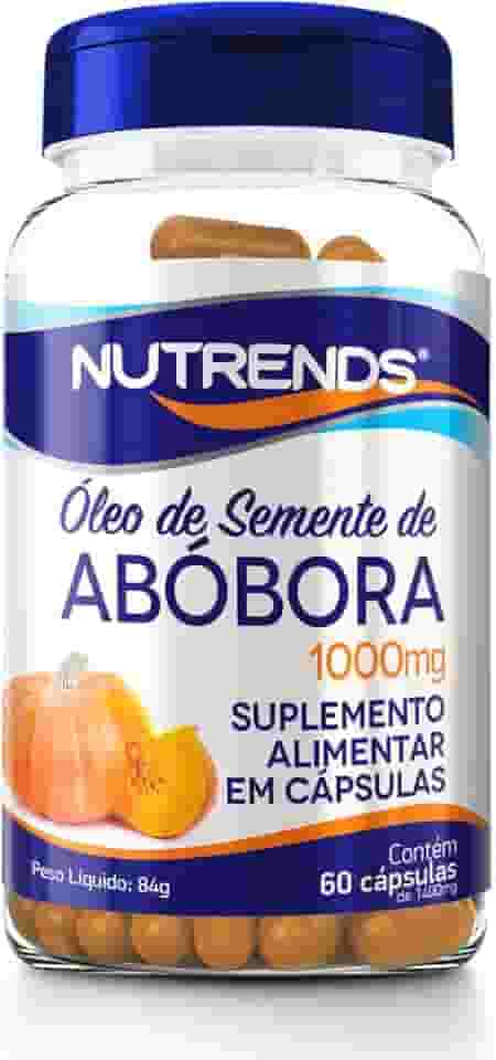 Nutrends Óleo De Semente De Abóbora 60 Cápsulas