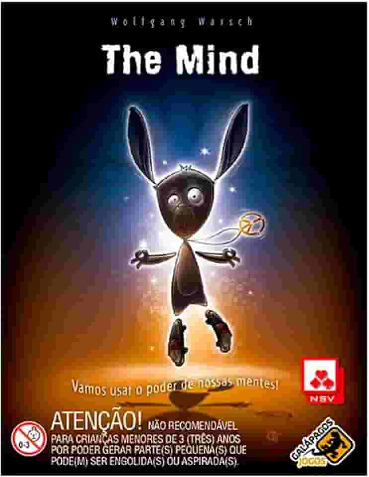 Galápagos, The Mind, Jogo de Cartas Casual para Amigos, 2 a 4 jogadores, 15 minutos por partida