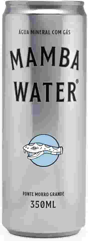 AGUA MINERAL MAMBA C/GAS LATA 6 X 350 ML