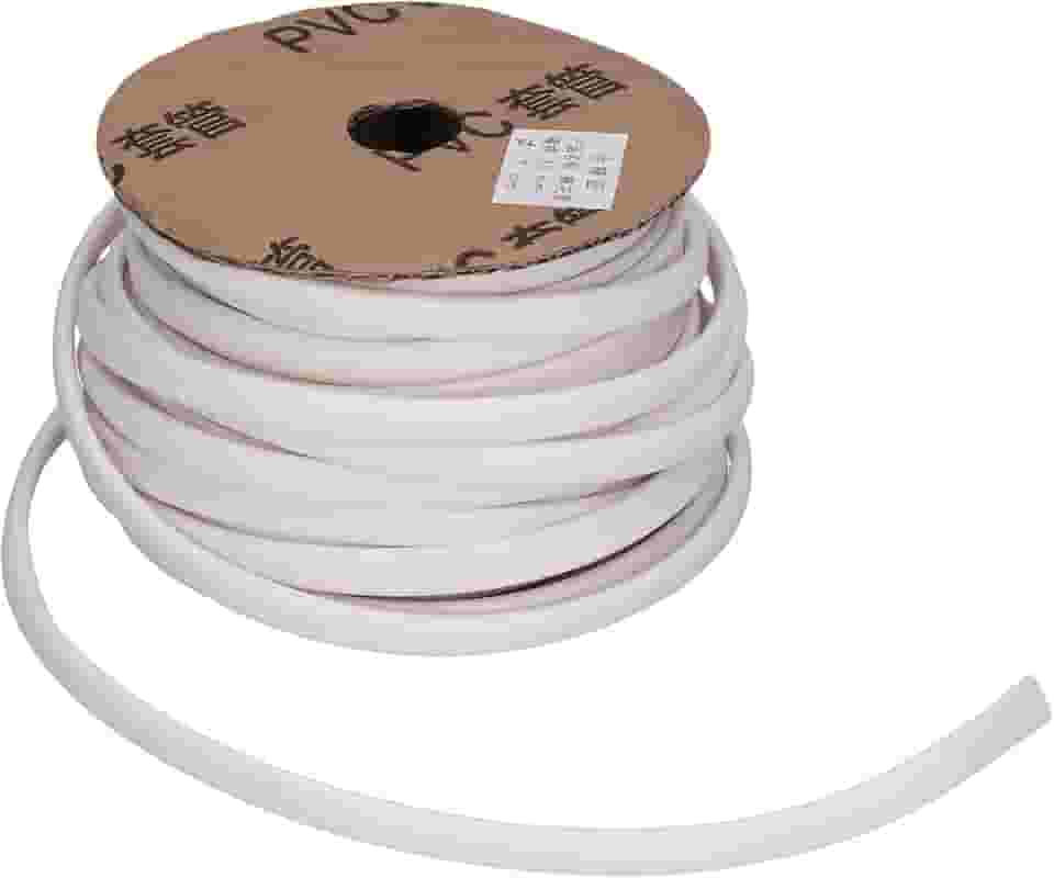 Tubo marcador de fio de PVC, impressão de tubo de PVC flexível e fio rígido universal branco para impressora de tubo
