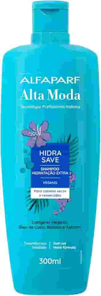 Alta Moda – Shampoo Hidra Save para Cabelos Secos 300ml