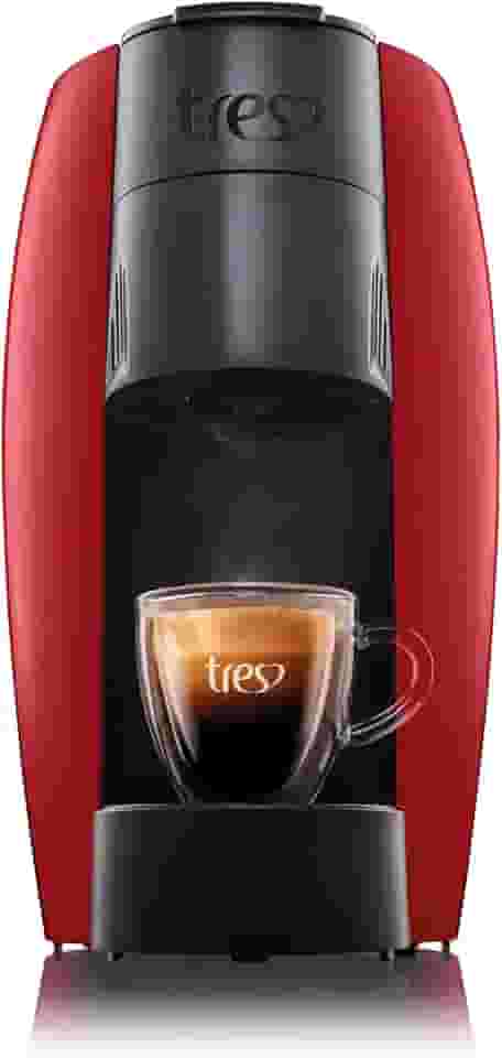 Cafeteira Espresso LOV Vermelha, 127V - TRES 3 Corações