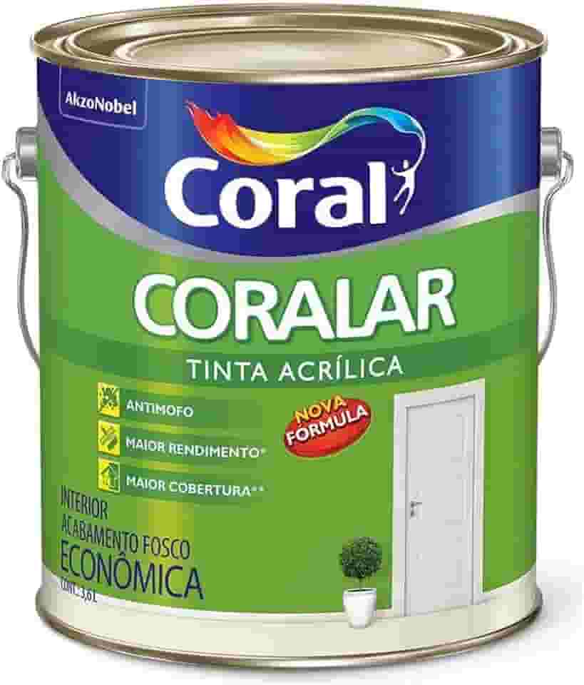 CORALAR ACRÍLICO MAIS DESEMPENHO MARFIM 3,6L - CORAL