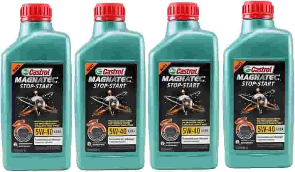 Kit 4 Óleo Motor Castrol Magnatec 5w40 A3/b4 502 00