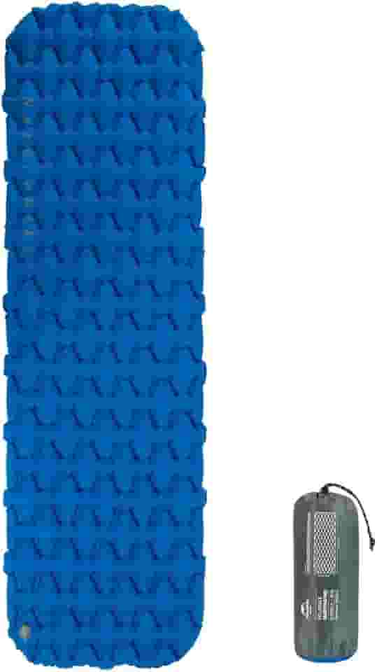Isolante Inflável Ultralight Naturehike 6,5cm Compacto Para Acampamento (Azul)