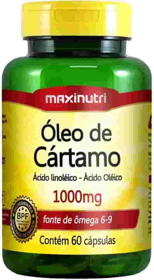 Óleo de Cártamo 1000mg - 60 Cáps., Maxinutri