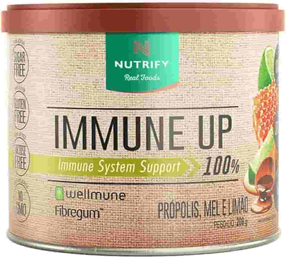 Nutrify Immune Up – Suplemento com Própolis Verde e Vitaminas C e D – Ação Antioxidante e Defesa Natural – 150g