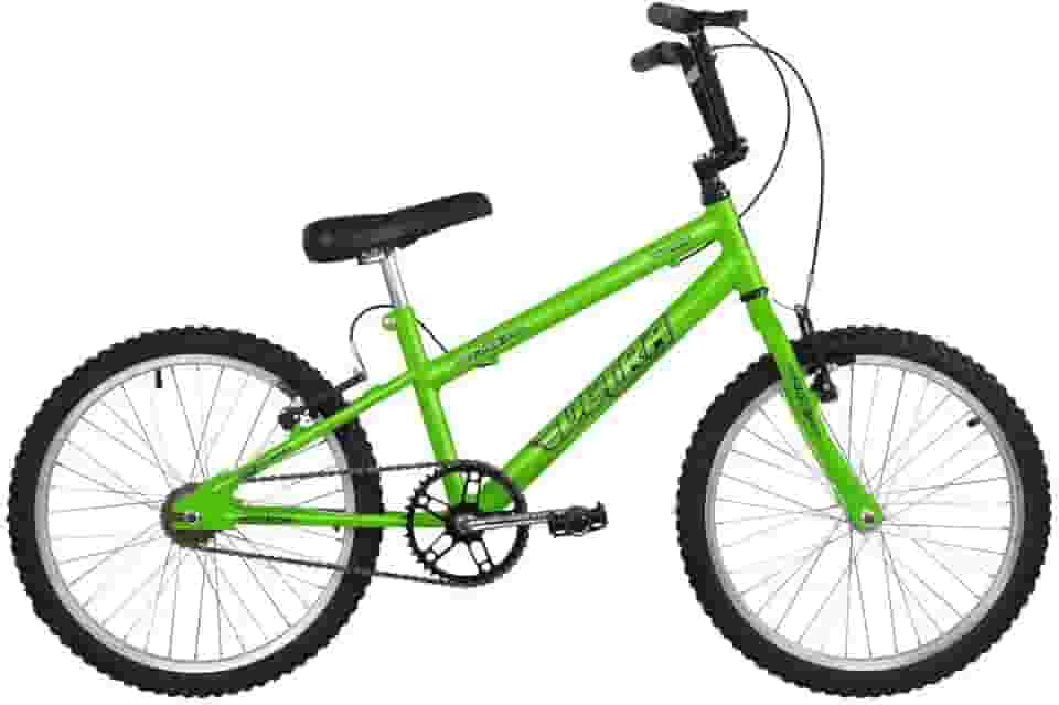 Bicicleta de Passeio Ultra Bikes Esporte Aro 20 Reforçada Freio V-Brake Infantil Juvenil Verde