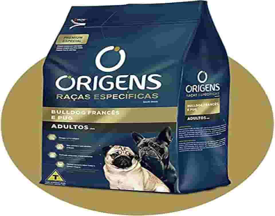 Origens Ração Raças Especificas Para Bulldog Francês E Pug Adultos - 10 1Kg