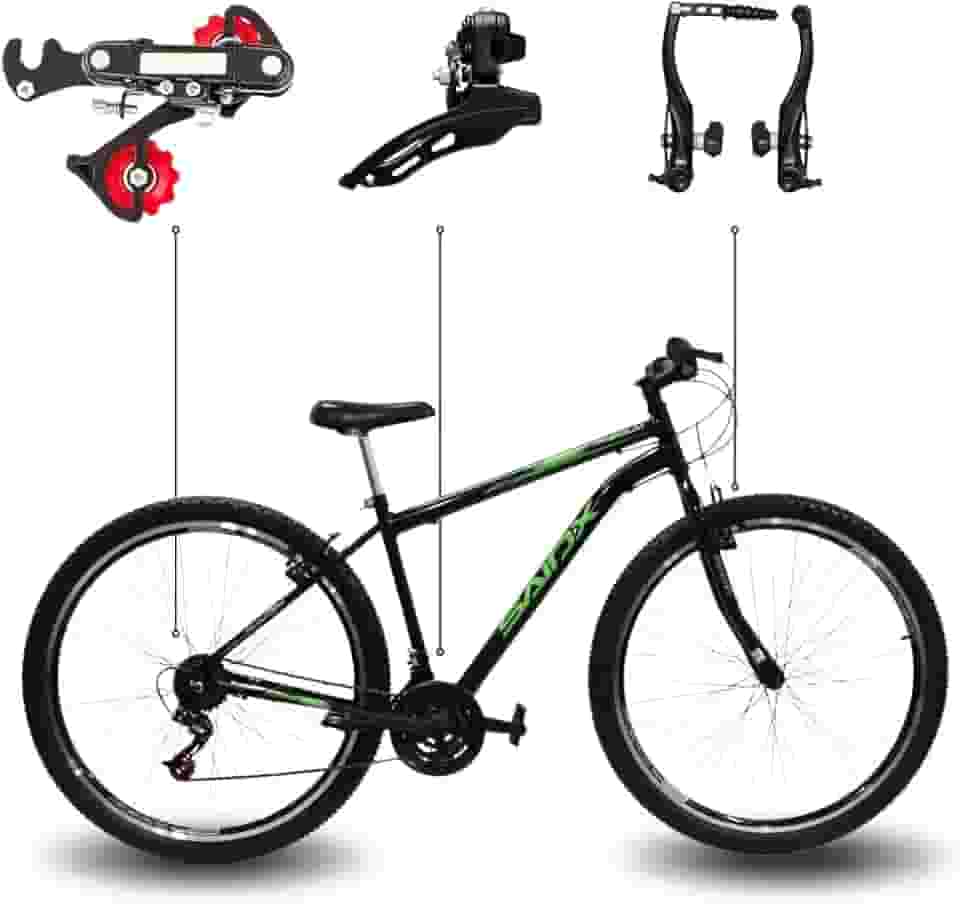 Bicicleta Aro 29 Bike Saidx Premium 21 Vel Quadro de Aço Carbono