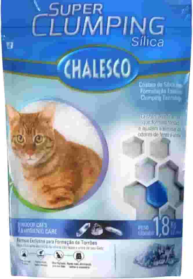 Chalesco Sílica Super Clumping 1,8 kg para Gatos