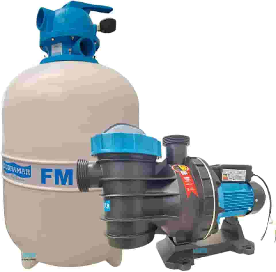 Bomba e Filtro Sodramar Para Piscinas De Até 30 Mil Litros