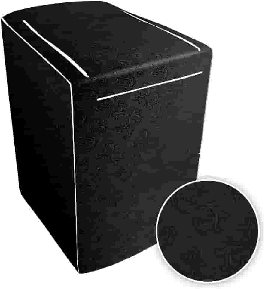 Capa Para Maquina De Lavar Com Ziper Brastemp Electrolux Consul 11kg 12kg 13kg 15kg 16kg 17kg Impermeável Corino Flanelada com Zíper Korino forrada Proteção. (P)