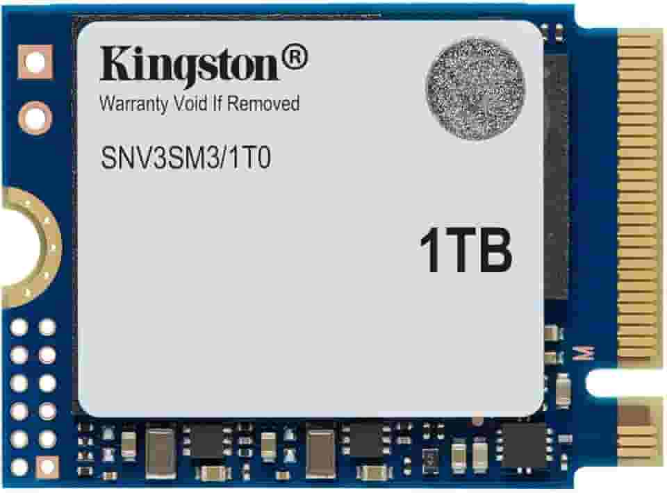 Kingston NV3 1TB M.2 2230 NVMe SSD | Até 6000MB/s | SNV3SM3/1T0