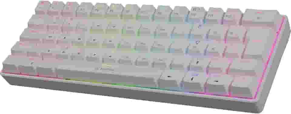 Teclado Mecânico Fortrek Gravity Air Compact Wireless Branco
