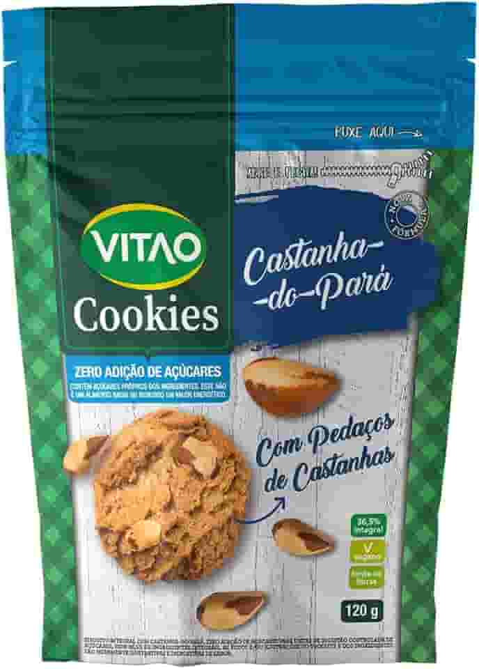 Vitao Cookies Zero Castanha Do Pará 150G