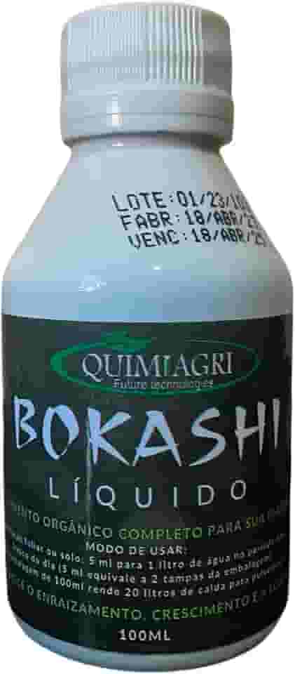 Adubo Concentrado Bokashi 100ml - Fertilizante Organico
