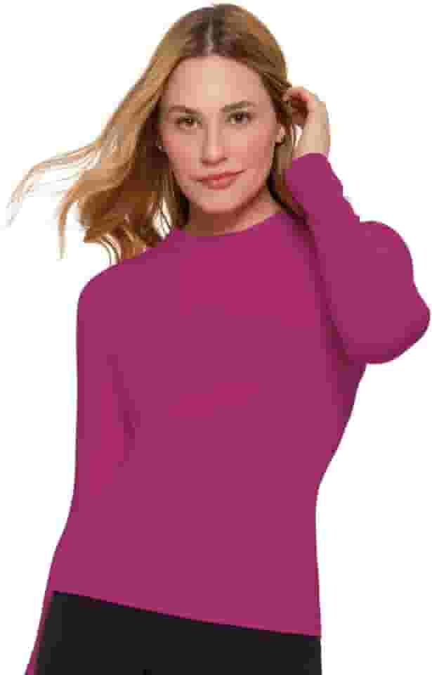 Blusa Térmica Feminina Segunda Pele Manga Longa Warm Selene