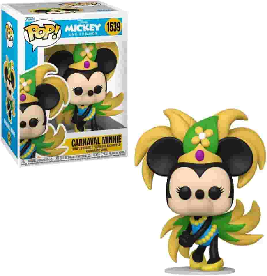 Boneco Funko Pop! Disney Mickey pelo Mundo - Minnie Carnavalesca