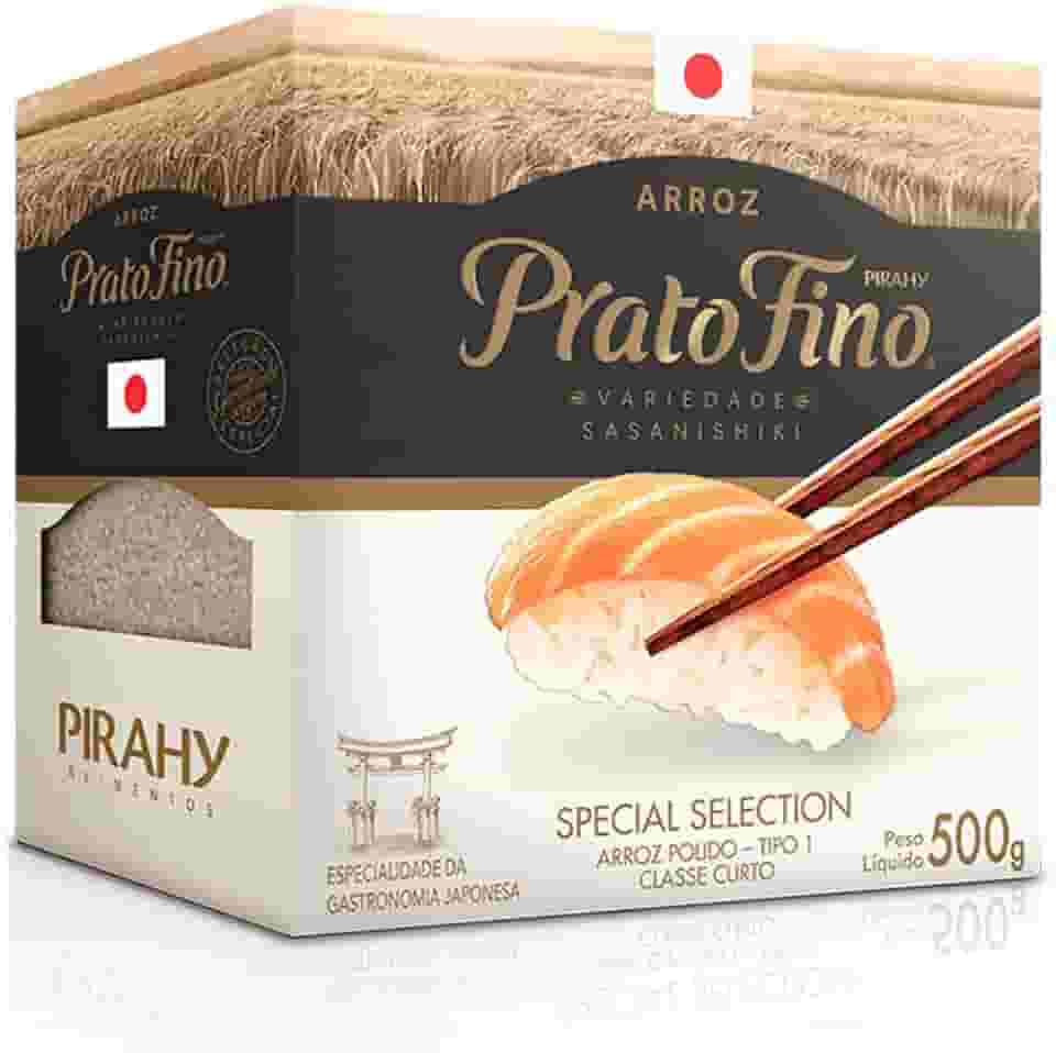 Arroz Special Selection Japonesa Prato Fino Pirahy 500g