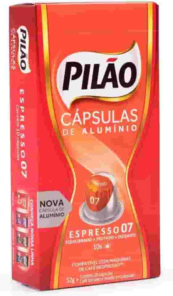 Café Pilão Cápsula Tradicional - 10 unidades - 52 gramas