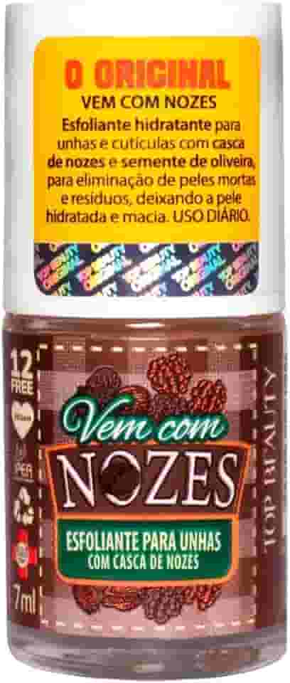 Tratamento SOS Unhas Fortalecimento, Tratamento, Crescimento e Nutrição de Unhas e Cuticulas (Vem com Nozes 7ml)