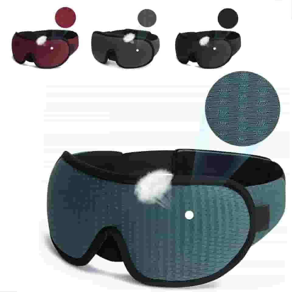 Máscara de Dormir 3D Tapa Olhos 100% Bloqueadora Luminosidade com alça ajustável Mascara de Sono (Verde Musgo)