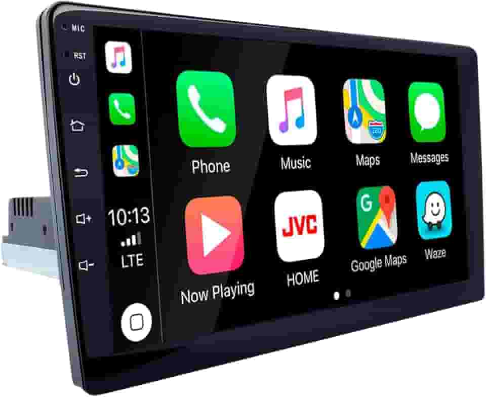 H-TECH Central Multimidia 9pol 1Din 2GB 32GB Android 12 Carplay Android Auto