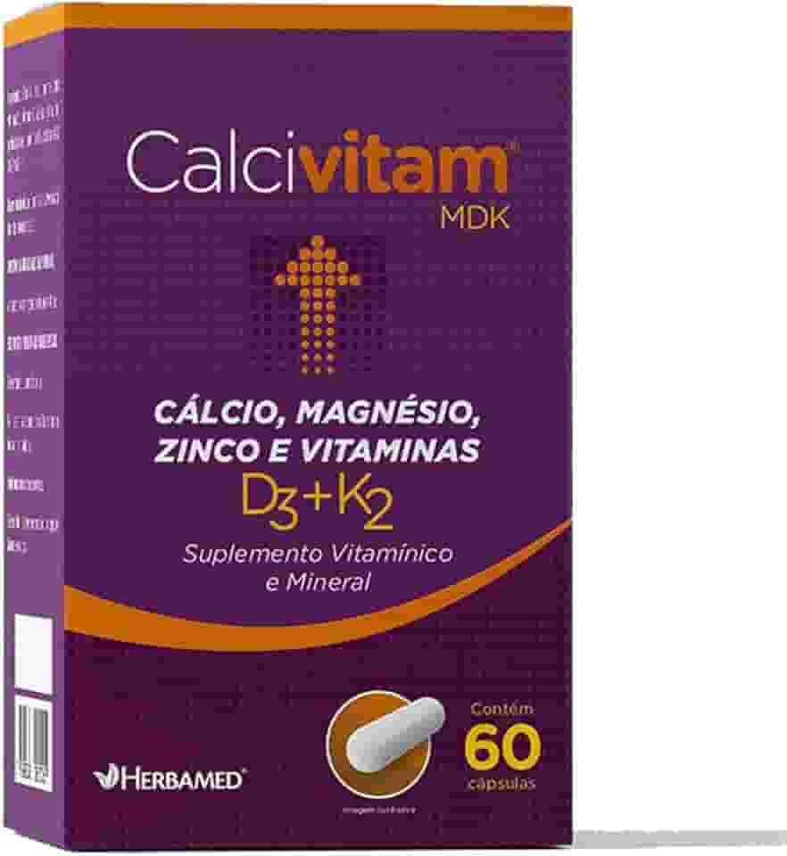 Herbamed Calcivitam 600Mg 60 Cápsulas -