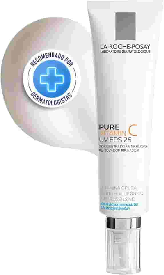 La Roche Posay Pure Vitamin C Creme UV Fps 25 40Ml Creme com Vitamina C Pura e Proteção Solar