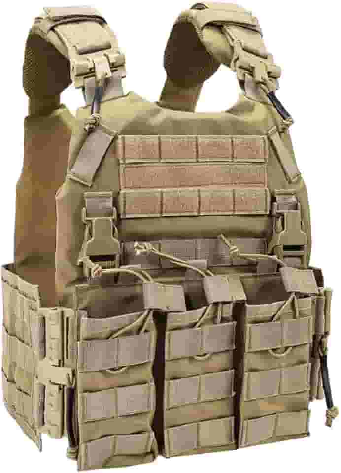 Colete tático de liberação rápida, colete tático para airsoft, colete Molle Airsoft para treinamento/airsoft