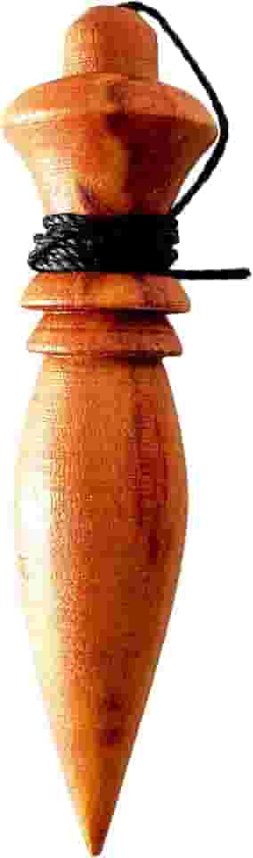 Pêndulo De Madeira Com Chumbo Para Radiestesia N3