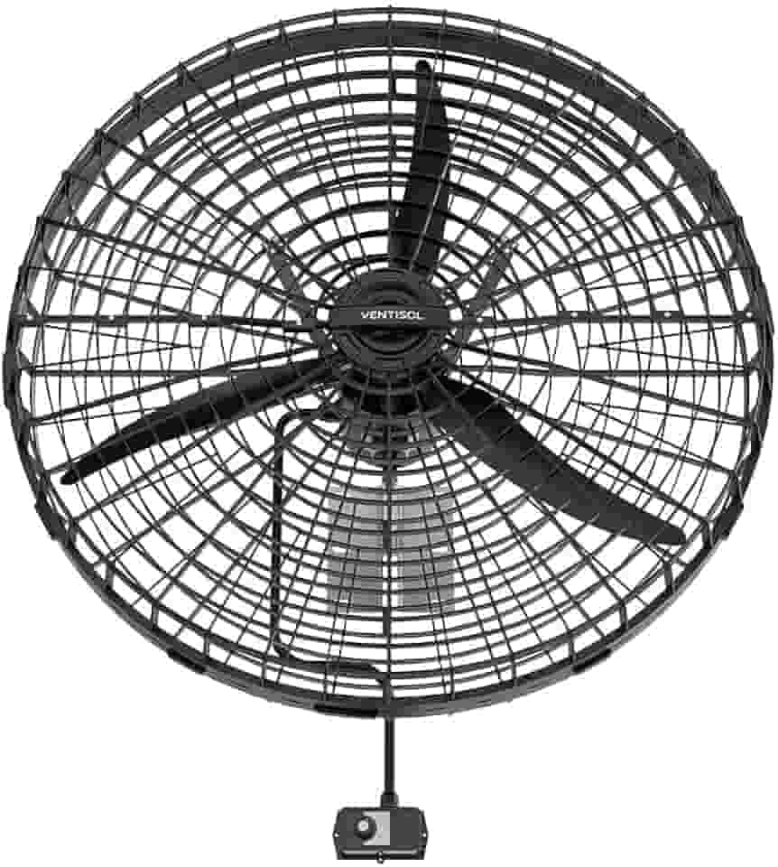 Ventisol Ventilador de parede 1 metro preto industrial 220v-GP VP1 M2GP