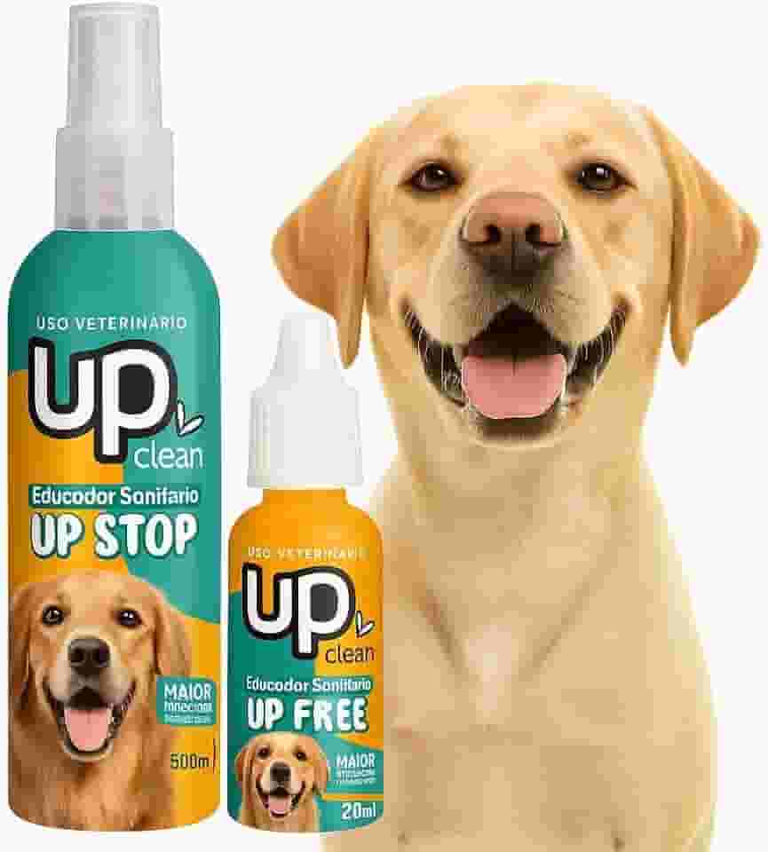 Kit Educador Sanitário para Cães e Gatos | Xixi Pode 20ml + Xixi Não Pode 500ml | Adestramento de Pets Filhotes e Adultos | Repelente para Evitar Xixi no Lugar Errado