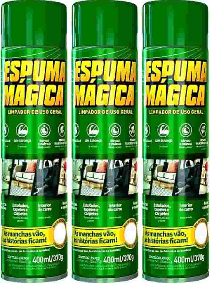 3- Produto Para Limpar Tênis Sapato Espuma Mágica Pro Auto