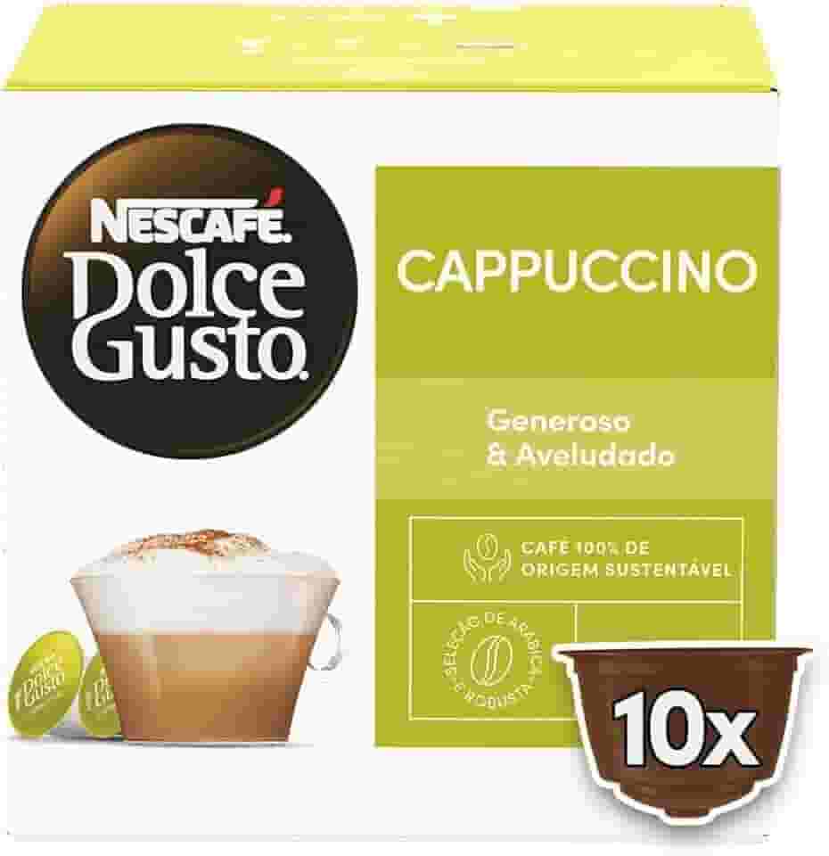 NESCAFÉ DOLCE GUSTO Café em Cápsula Cappuccino 10 Cápsulas