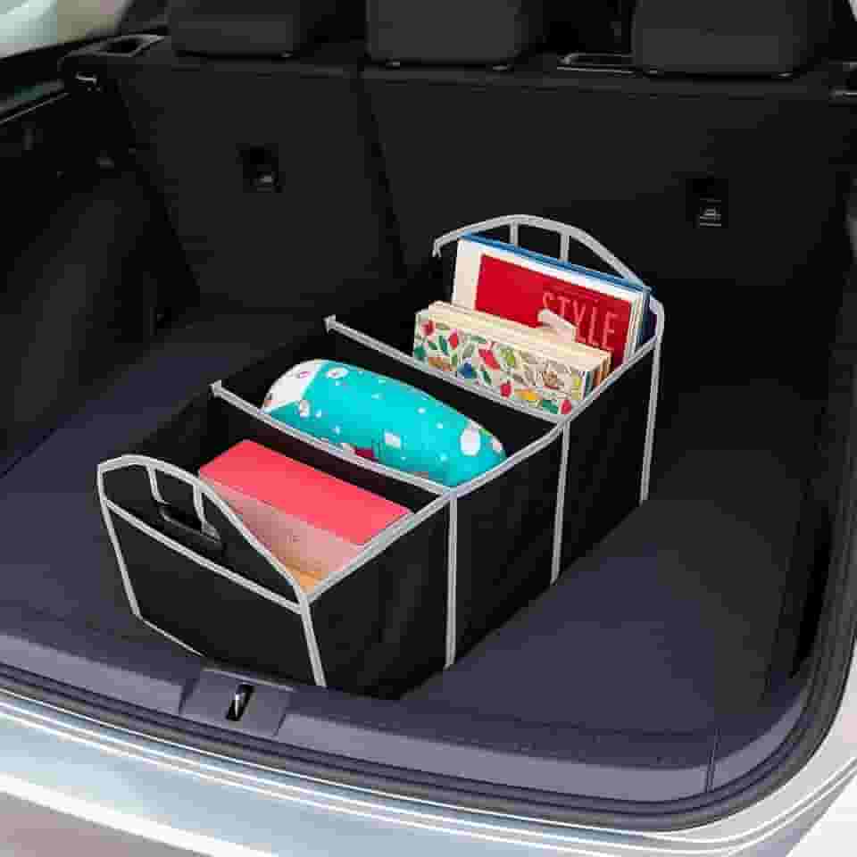 Organizador Dobrável Multiuso Porta Malas Carro Com Bolsos