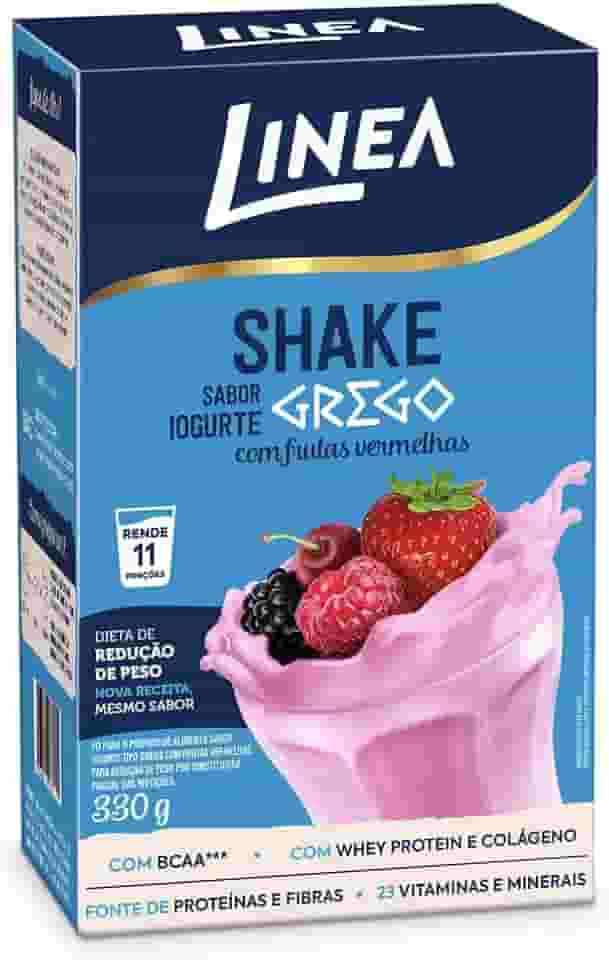 Linea Shake em Pó Sabor Iogurte com Frutas Vermelhas 330g